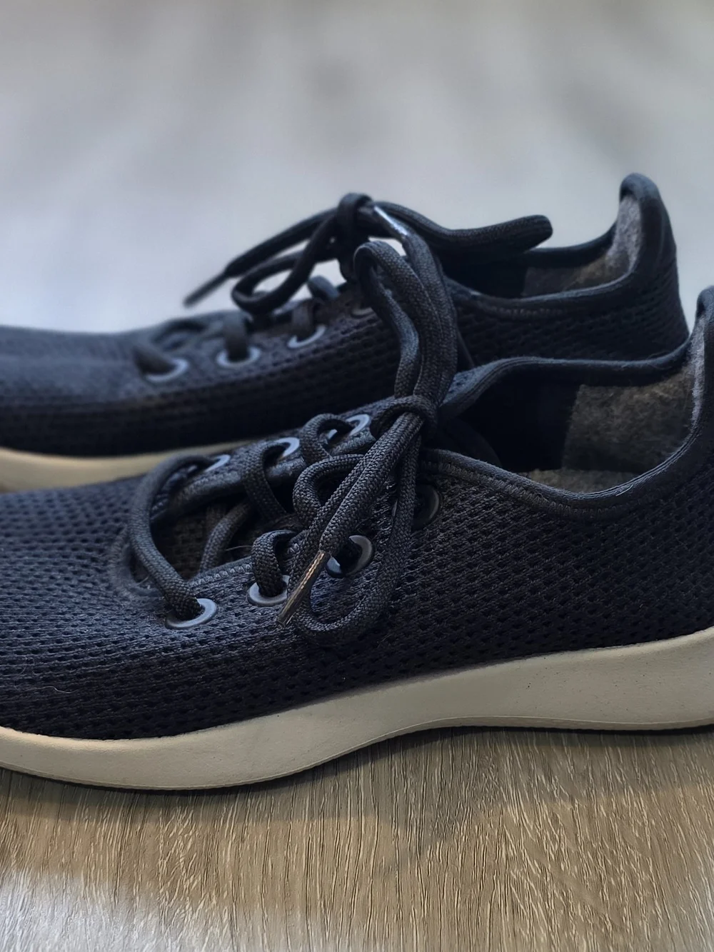 Allbirds Tree Runners Shoes Womens Size 8 Blue Mesh Lace Up Sneakers Casual
